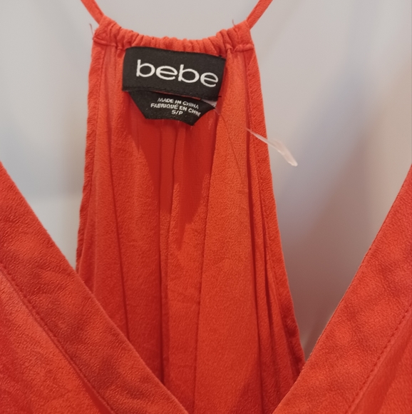 BEBE 100% Mulberry Silk TOP - Picture 6 of 10